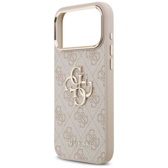 Guess 4G Big 4G Classic Logo Case for iPhone 17 Pro Max - Rose Gold