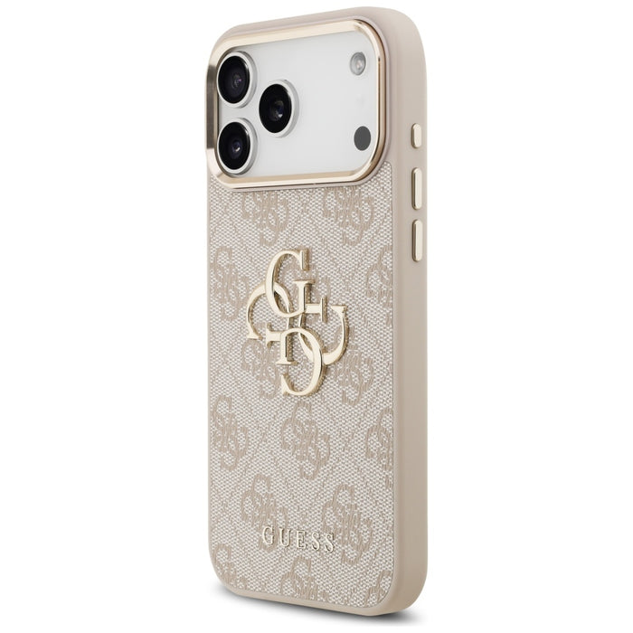 Guess 4G Big 4G Classic Logo Case for iPhone 17 Pro Max - Rose Gold