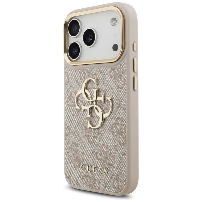 Guess 4G Big 4G Classic Logo Case for iPhone 17 Pro - Rose Gold