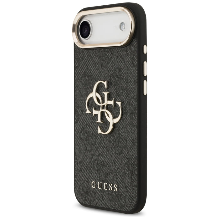 Guess 4G Big 4G Classic Logo Case for iPhone Air - Black and Gold