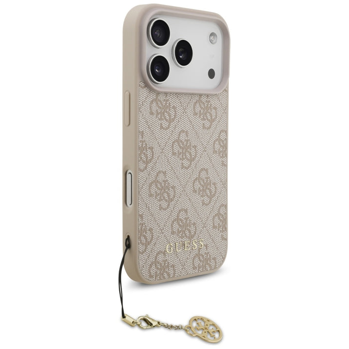 Guess 4G Charms Collection MagSafe Case for iPhone 17 Pro - Pink