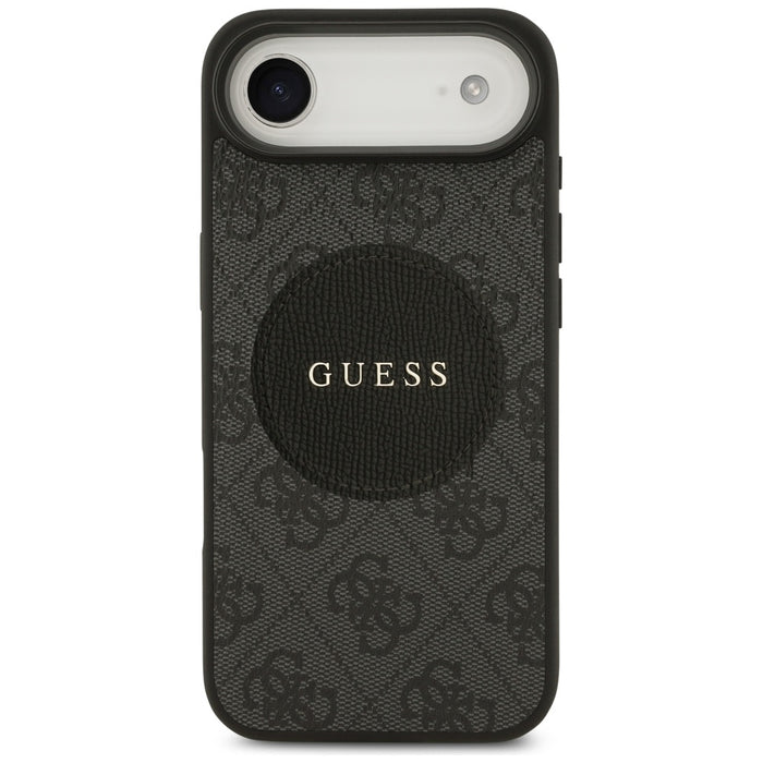 Guess 4G Circle Classic Logo MagSafe case for iPhone Air - black