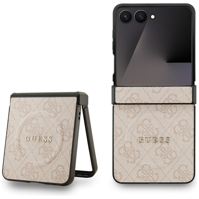 Guess 4G Classic MagSafe Case for Samsung Galaxy Z Flip 7 - Pink