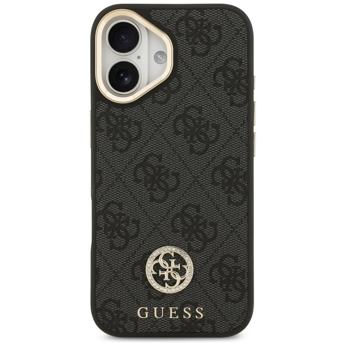 Guess 4G Strass Logo MagSafe case for iPhone 17 - black
