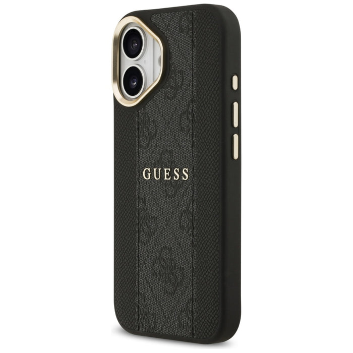 Guess 4G Stripe MagSafe case for iPhone 17 - black