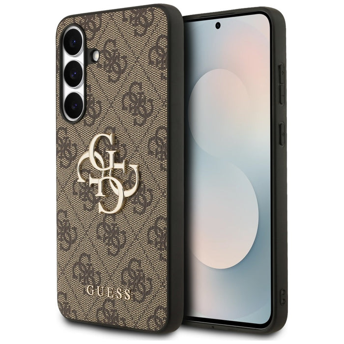 Guess Big 4G Classic Logo Case for Samsung Galaxy S25 FE - Brown