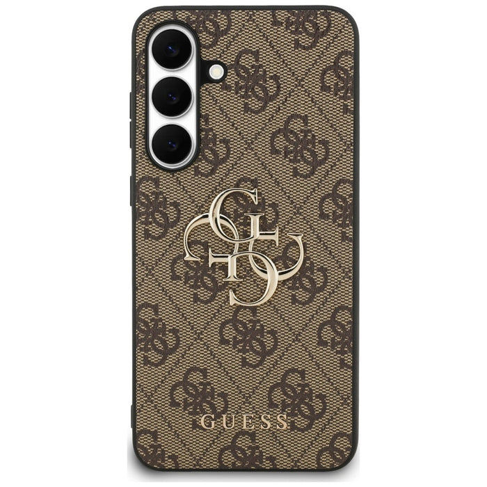 Guess Big 4G Classic Logo Case for Samsung Galaxy S25 FE - Brown