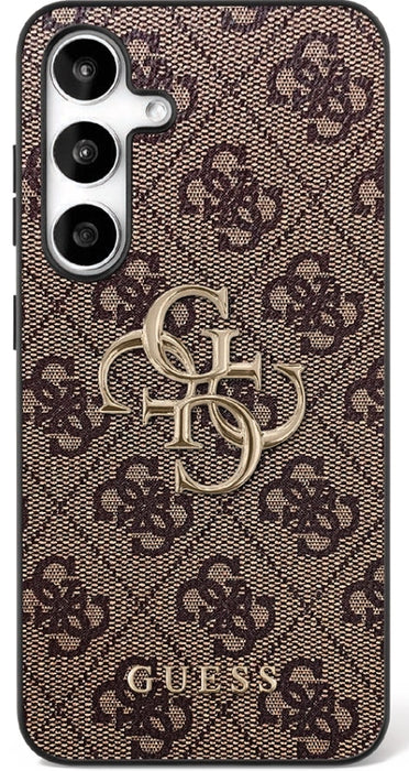 Guess Big 4G Classic Logo Case for Samsung Galaxy S25 FE - Brown