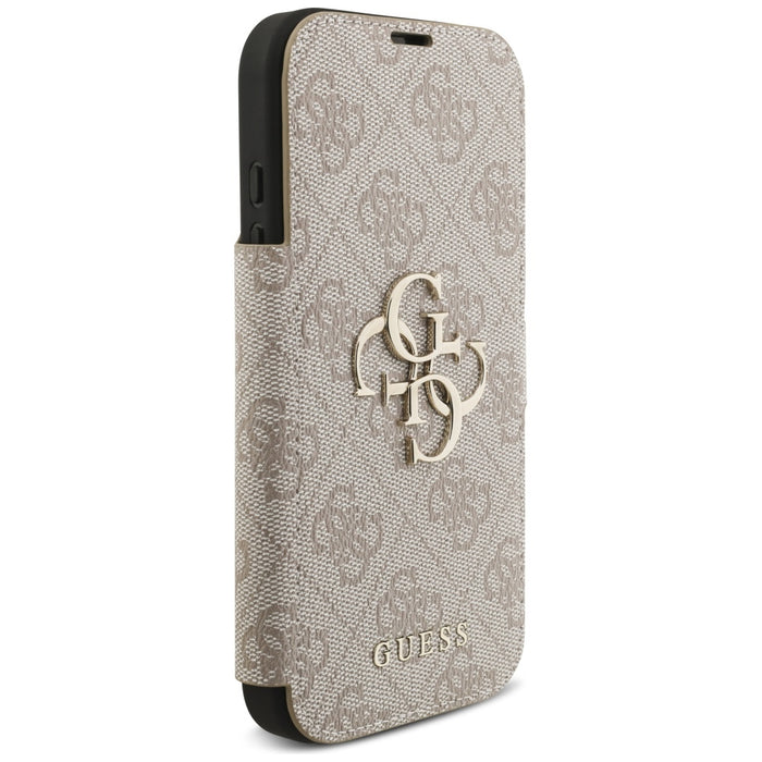 Guess Book 4G Metal Logo Case for iPhone 17 Pro - Pink