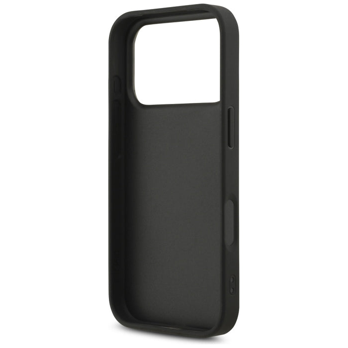 Guess Fixed Glitter Big 4G case for iPhone 17 Pro - black