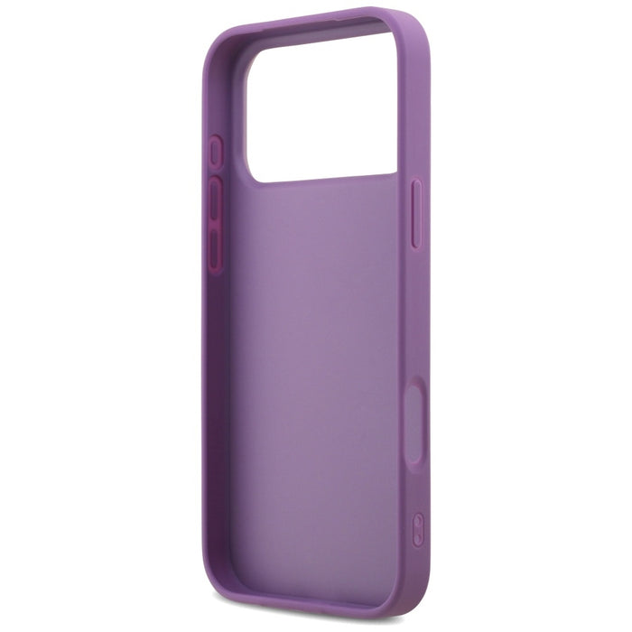 Guess Fixed Glitter Big 4G case for iPhone 17 Pro Max - purple