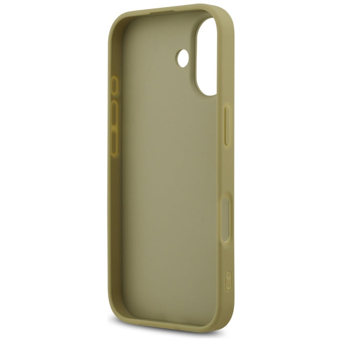 Guess Fixed Glitter Big 4G case for iPhone 17 - gold
