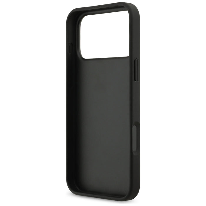 Guess Grained Big 4G &amp; Classic Logo case for iPhone 17 Pro Max - black