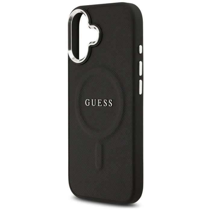 Guess Classic Logo MagSafe Case for iPhone 17 - Black