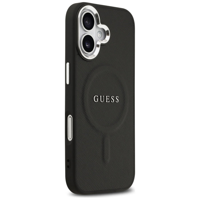 Guess Classic Logo MagSafe Case for iPhone 17 - Black