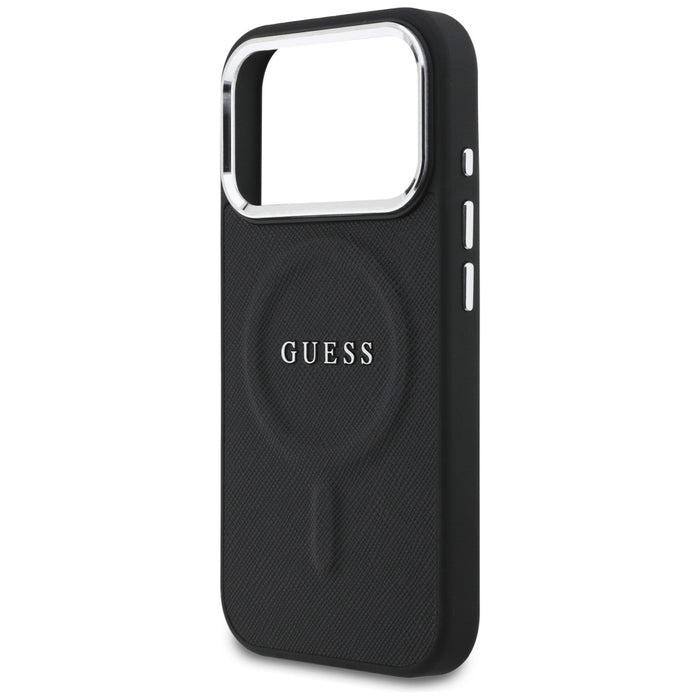 Guess Classic Logo MagSafe Case for iPhone 17 Pro - Black