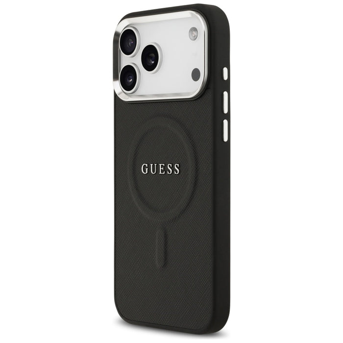 Guess Classic Logo MagSafe Case for iPhone 17 Pro Max - Black