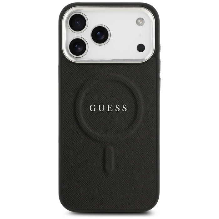 Guess Classic Logo MagSafe Case for iPhone 17 Pro Max - Black