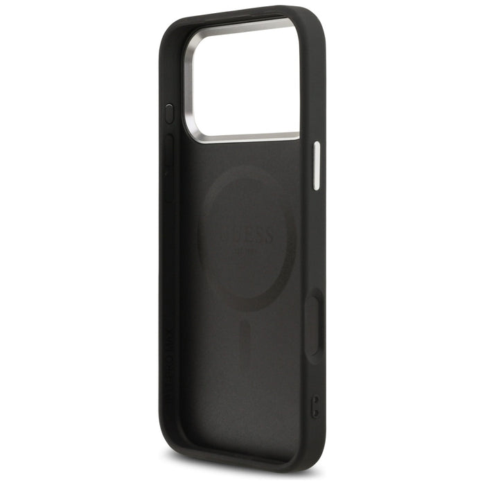 Guess Classic Logo MagSafe Case for iPhone 17 Pro Max - Black