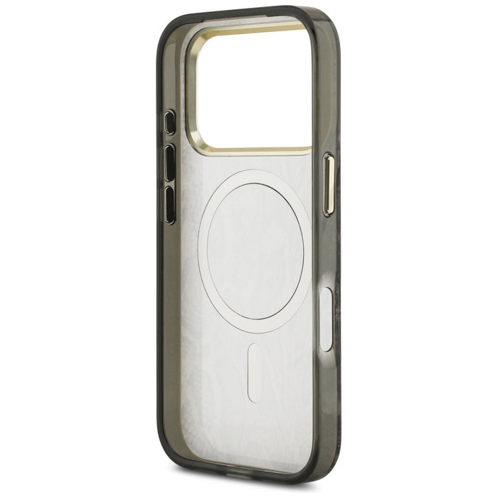 Guess Python Pattern MagSafe Case for iPhone 17 Pro Max - Brown