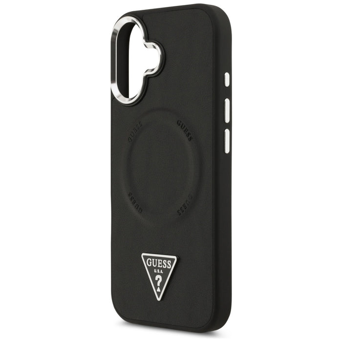 Guess Triangle Logo MagSafe case for iPhone 17 - black