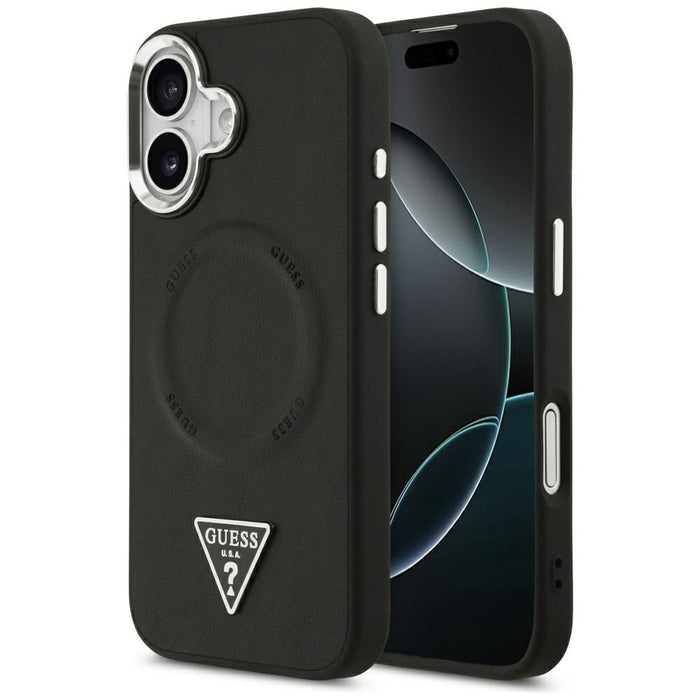Guess Triangle Logo MagSafe case for iPhone 17 - black