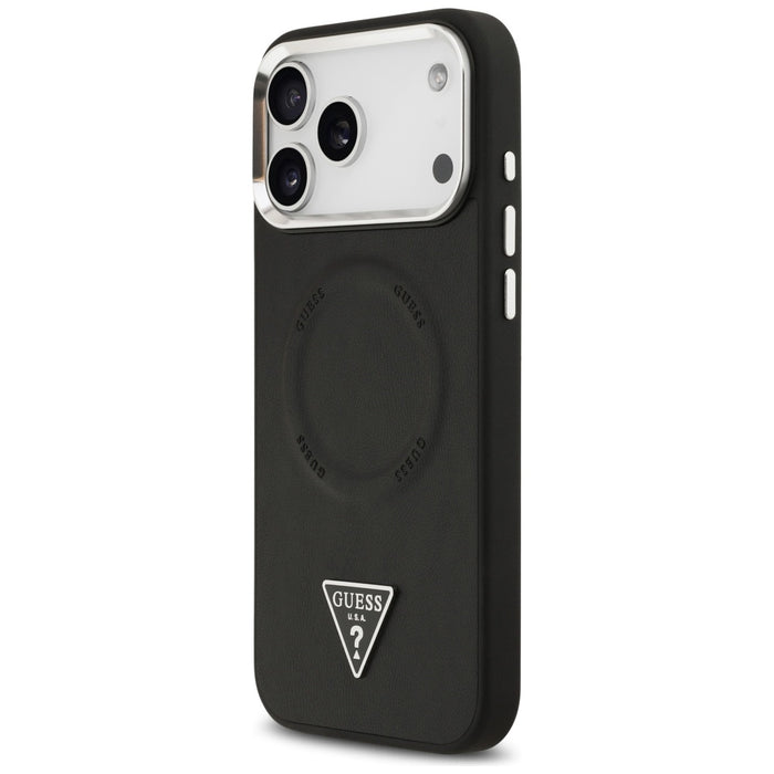 Guess Triangle Logo MagSafe case for iPhone 17 Pro - black