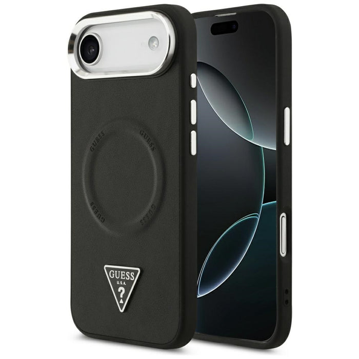 Guess Triangle Logo MagSafe Case for iPhone Air - Black