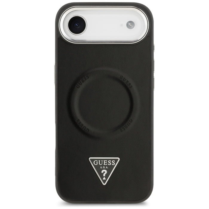 Guess Triangle Logo MagSafe Case for iPhone Air - Black