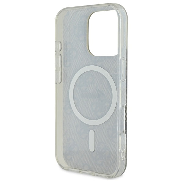 Guess IML 4G MagSafe case for iPhone 16 Pro - brown