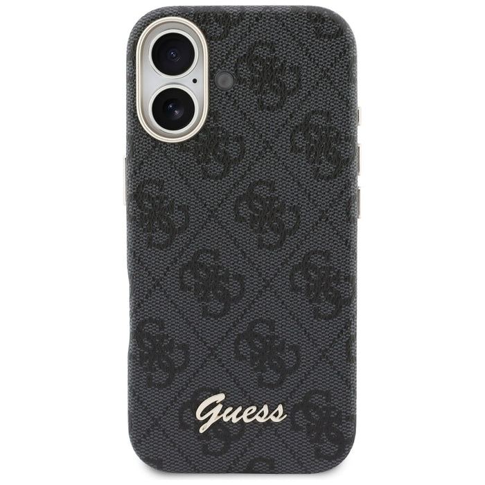 Guess 4G Script MagSafe case for iPhone 17 - black