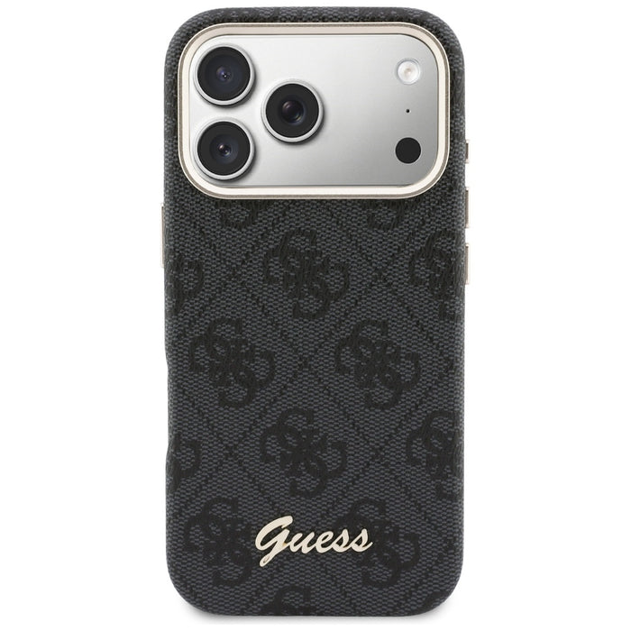 Guess 4G Script MagSafe case for iPhone 17 Pro - black