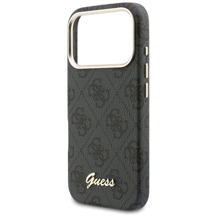 Guess 4G Script MagSafe case for iPhone 17 Pro Max - black