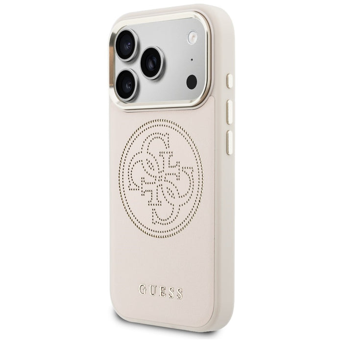 Guess Perforated 4G MagSafe Case for iPhone 17 Pro - Pink