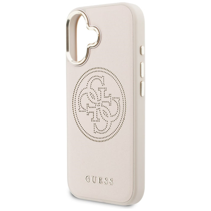 Guess Perforated 4G MagSafe Case for iPhone 17 - Pink