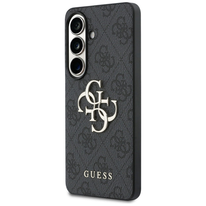 Guess 4G Big Metal Logo Case for Samsung Galaxy S26 - Black