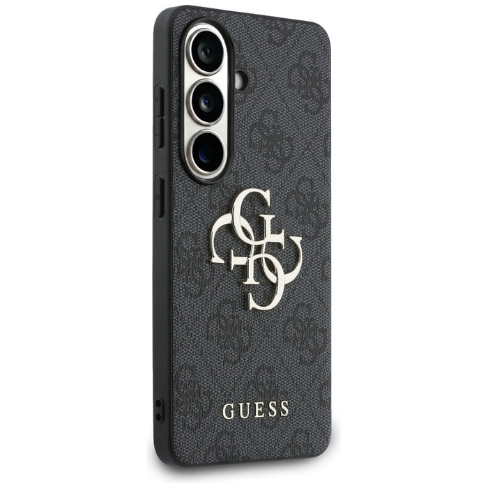 Guess 4G Big Metal Logo Case for Samsung Galaxy S26 - Black