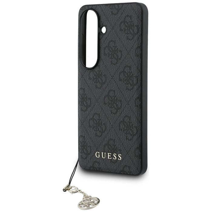 Guess 4G Classic Logo Charm MagSafe case for Samsung Galaxy S26 - black