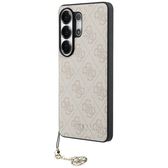Guess 4G Classic Logo Charm MagSafe Case for Samsung Galaxy S26 Ultra - Pink