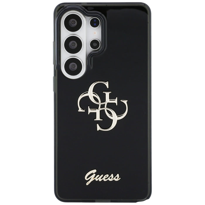 Guess IML Big Metal 4G Script case for Samsung Galaxy S26 Ultra - black