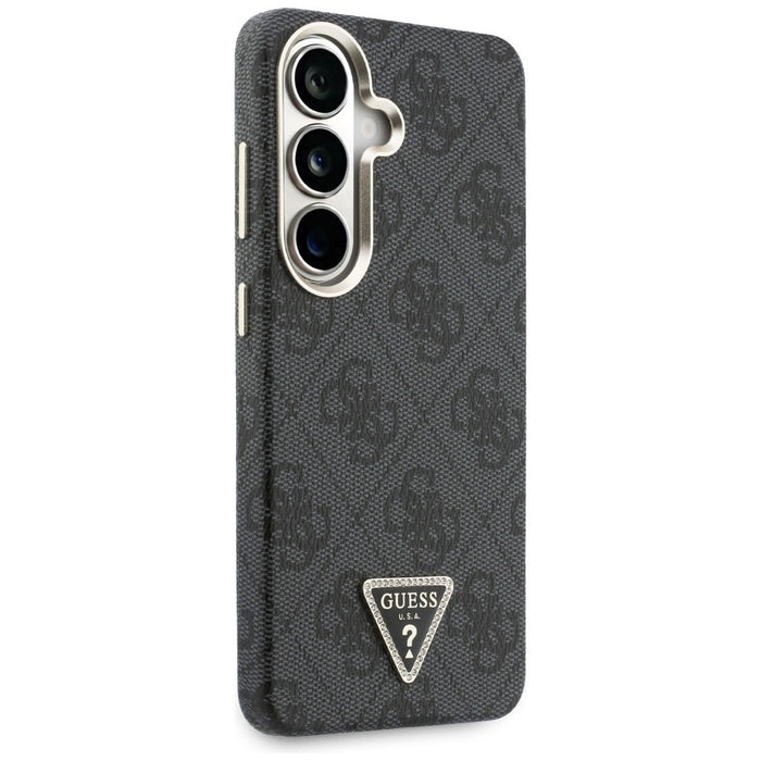 Guess 4G Triangle Logo MagSafe Case for Samsung Galaxy S26 - Black
