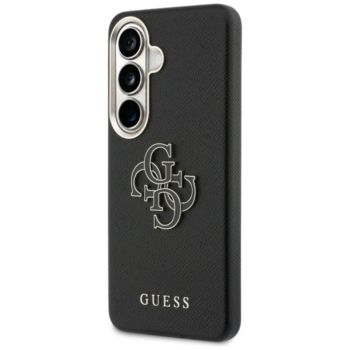 Guess Grained Big 4G Metal Logo case for Samsung Galaxy S26 - black