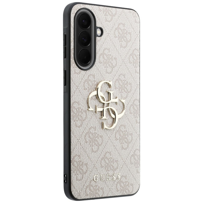 Guess Leather 4G Metal Logo Case for Samsung Galaxy A57 5G - Pink