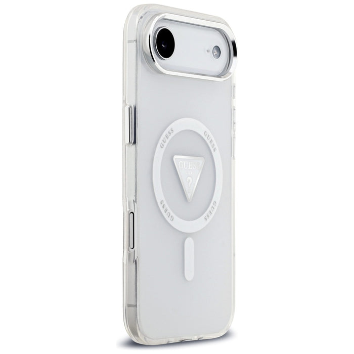Guess IML Gradient Triangle Logo MagSafe Case for iPhone Air - Clear