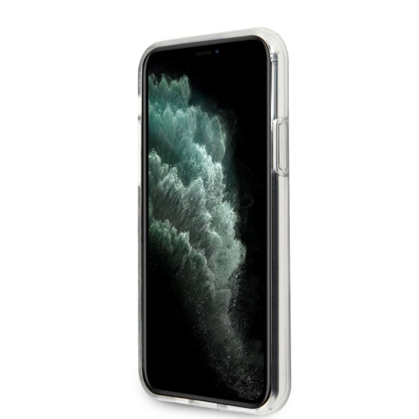 Guess GUHCN65IMLFL01 iPhone 11 Pro Max black/black N°1 Flower Collection