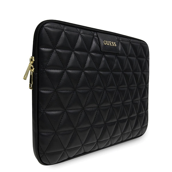 Guess Quilted cover for a 13" laptop - black