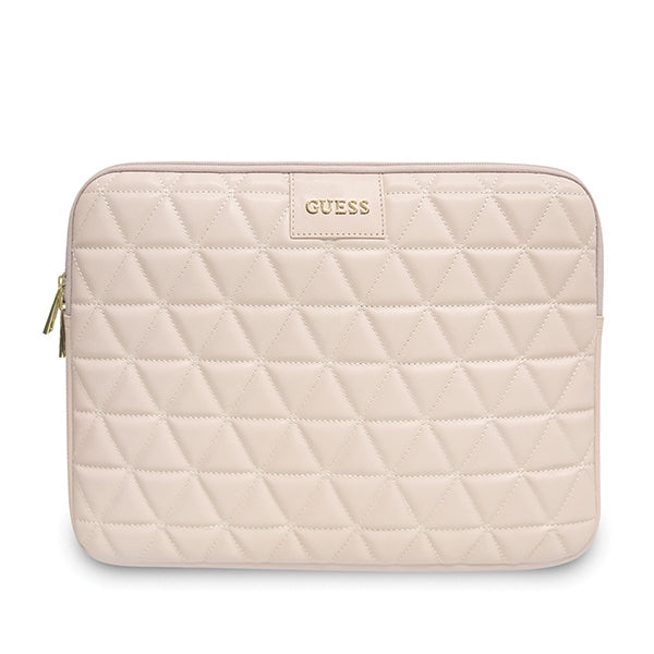 Guess Quilted cover for a 13&quot; laptop - pink