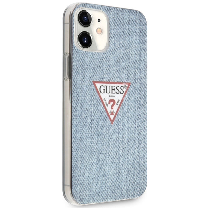 Guess GUHCP12SPCUJULLB iPhone 12 mini 5.4" blue/light blue hardcase Jeans Collection