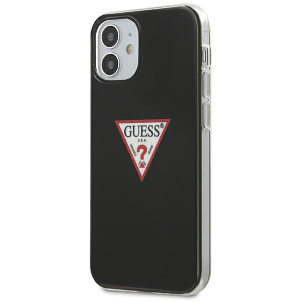 Guess GUHCP12SPCUCTLBK iPhone 12 mini 5.4&quot; black/black hardcase Triangle Collection