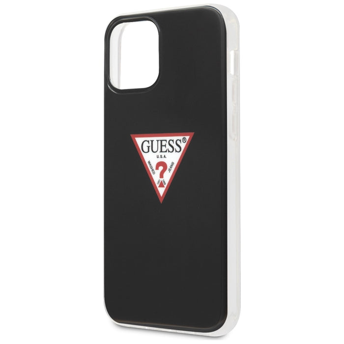 Guess GUHCP12MPCUCTLBK iPhone 12/12 Pro 6.1" black/black hardcase Triangle Collection